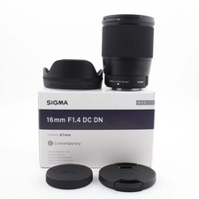 OPEN BOX EXCELLENT Sigma 16mm f/1.4 DC DN Contemporary Lens for FUJIFILM X