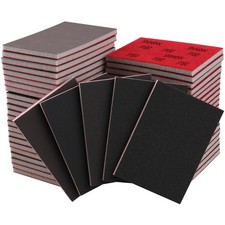 20 Pcs 3 x 4 Inch 180-3000 Grit Sanding Sponge Set, Ultra Fine Brown