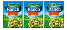 Hidden Valley Spicy Ranch Recipe Salad Dressing Mix 3 Packets