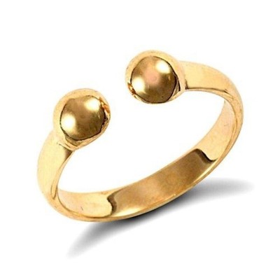 Damenring Drehmoment 9 kt Gelbgold komplett gepunzt