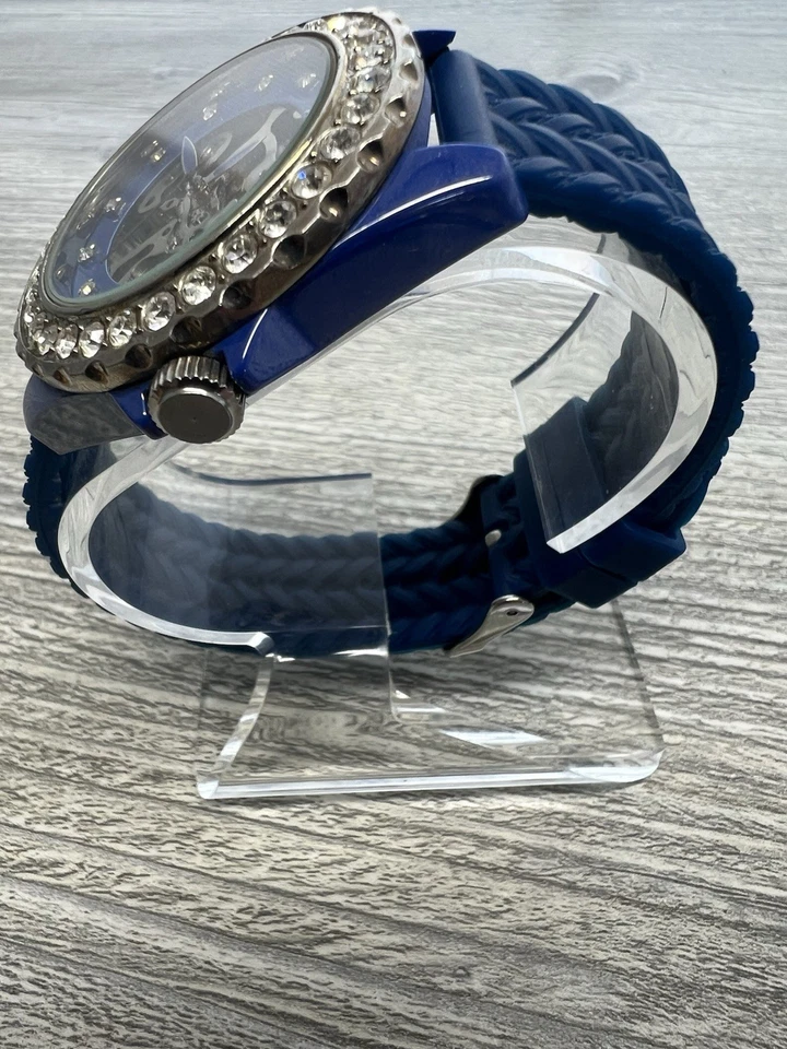 Adrienne blue ceramic skeleton watch 40mm - Image 4 of 4