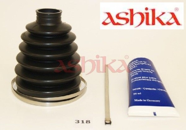 Ashika 63-03-318 Faltenbalgsatz FüR Antriebswelle Achsmanschette Set Satz-image