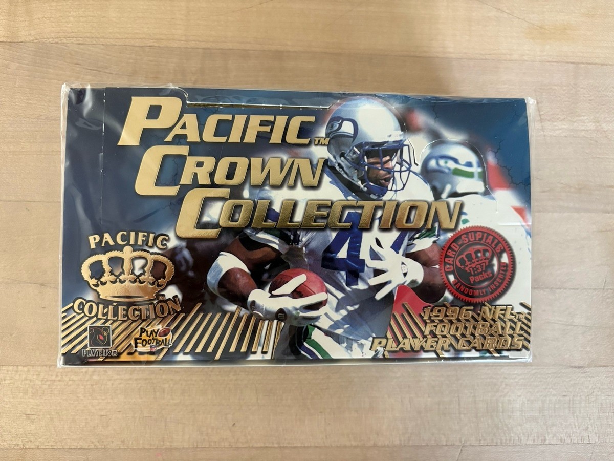 1996 Pacific Crown Collection NFL Football Factory Sealed Box - 36