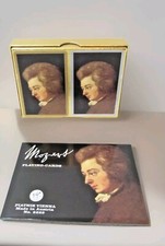 Vtg Mozart Piatnik Double Deck Bridge Playing Cards Made in Austria Sealed -ww