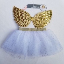 Baby Girls Angel Wings and Tutu, 2-Piece Baby Photo Outfit Set by Wonder Nation