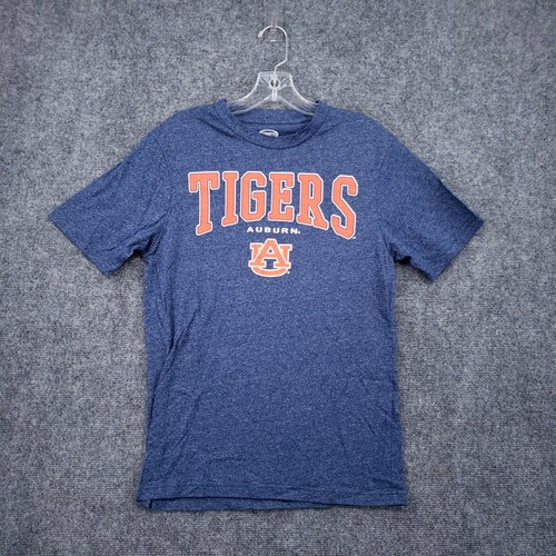 T-shirt Auburn Tigers homme S petit coton bleu équipe football concept sport - Photo 1 sur 9