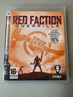 Neu in OVP Red Faction Guerrilla PS3 PAL FACTORY SEALED TADELLOSER ZUSTAND BLES00592