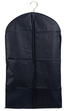 NEW Garment Bag BLACK Breathable 40" for Suits Jackets Shirts Uniforms Costume