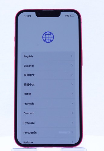 Apple iPhone 14 A2649 Unlocked 128GB (PRODUCT)RED Fair Shape Cracked Back