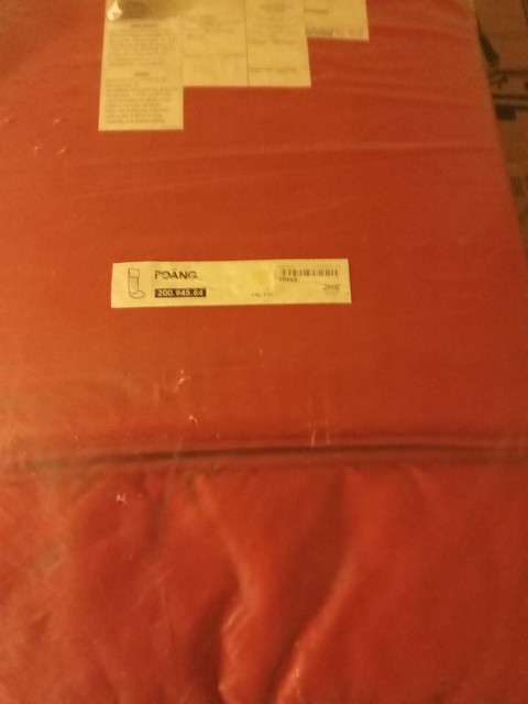 New RED IKEA POANG Chair Cushion ONLY (no chair!) Polyester 200.945.64 OEM OR9445 New RED IKEA POANG Chair Cushion ONLY (no chair!) Polyester 200.945.64 OEM OR9445