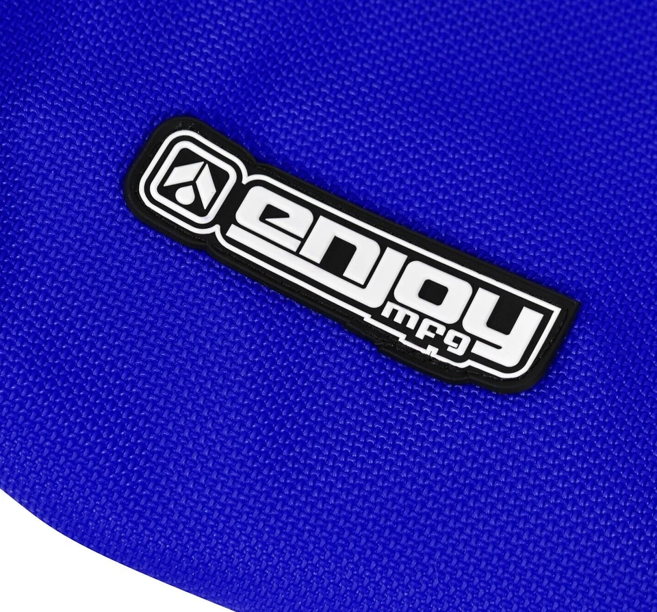 Cubierta de asiento Yamaha YZ250F YZ450F 2006-2009 de Enjoy Mfg Gripper TODO AZUL estándar #82 Foto 3 de 4