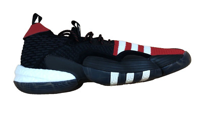 Adidas Basketball Trae Young 2.0 CNY Black Scarlet Shoes IF2163 Men's Sz 11 NEW