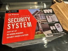 Power to Go 15 Piece Whole Home Security Easy Setup System NEW in Box