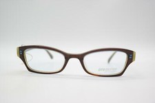 Vintage Pro Design Denmark 5011 Brown Blue Square Glasses Frame NOS