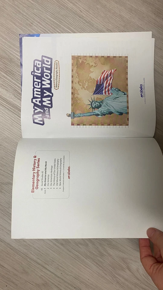 Abeka My America and My World 1st Grade History/Geography Reader Fifth Edition - Image 2 of 4