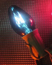 25 pack Blue C-7 Christmas replacement Bulbs translucent GKI