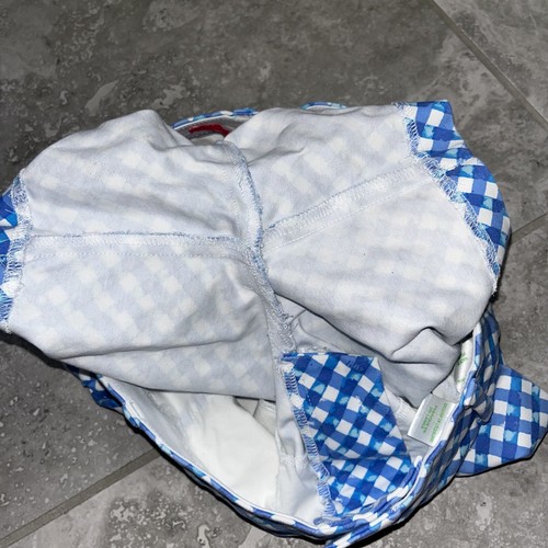Lilly Pulitzer GRETCHEN SHORTS High Rise 5" Stretch Boca Blue Double Checking 00 - Picture 16 of 16