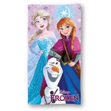Disney Frozen Beach Towel Microfiber 140x70 - Lightweight Sea Bath Towel
