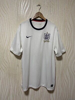 ENGLAND 2013 2014 HOME FOOTBALL SHIRT SOCCER JERSEY NIKE ENGLAND 2013 2014 HOME FOOTBALL SHIRT SOCCER JERSEY NIKE