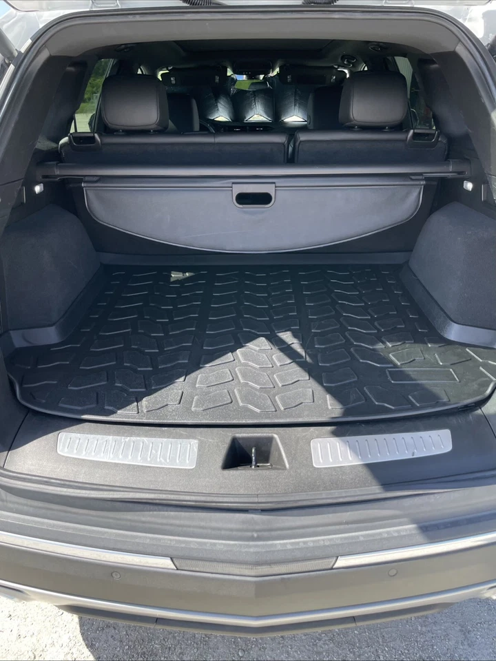 Alfombrilla de maletero trasero con bandeja de piso para Cadillac XT5 2017-2025 totalmente nueva Foto 3 de 4