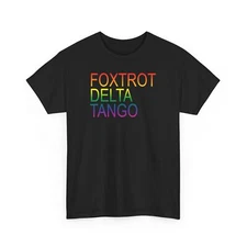 Foxtrot Delta Tango Anti-Maga, F Donald Trump America Gildan All Cotton T-Shirt