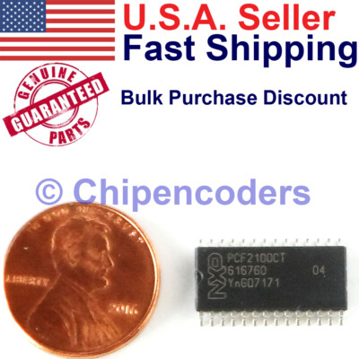 Circuit Intégré NXP PCF8576CT - Driver LCD Universel Bas Multiplexage - Neuf