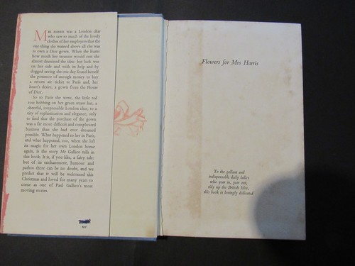 Flowers for Mrs Harris by Gallico, Paul ( 1958 second impression) - Picture 3 of 8