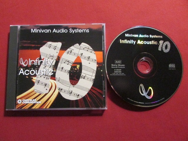 PARA『INFINITE LOOP』CD-R MINIVAN AUDIO SYSTEMS INFINITY ACOUSTIC 10 1994 CHRYSLER 17 TRK CD