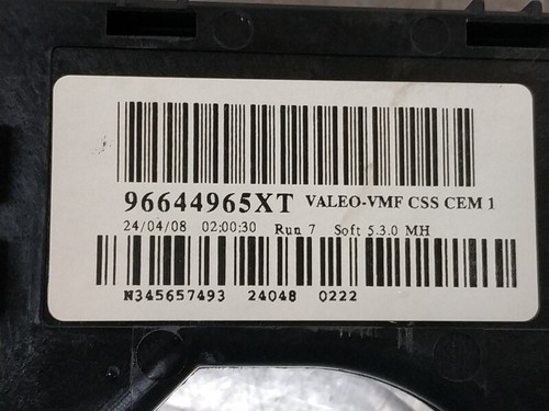 96644965XT mando multifunción para CITROEN C4 PICASSO SX 2007 434185 - Imagen 2 de 5