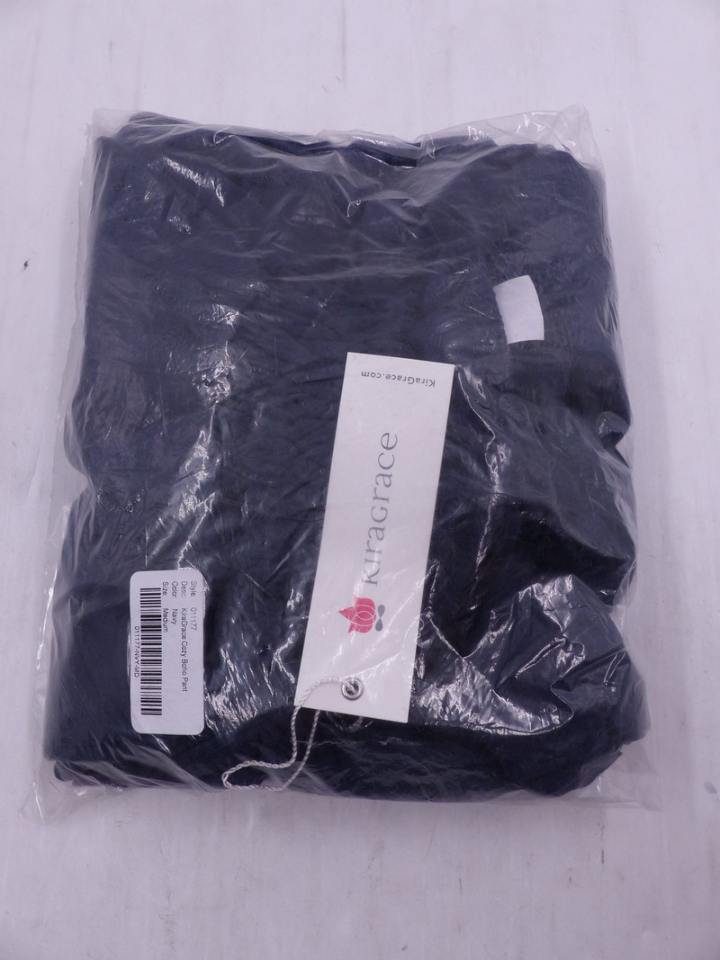 KIRA GRACE COZY BOHO PANTS NAVY MEDIUM 011177 | eBay