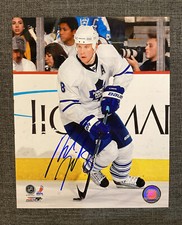 MIKE KOMISAREK SIGNED AUTOGRAPHED 8x10 PHOTO TORONTO MAPLE LEAFS
