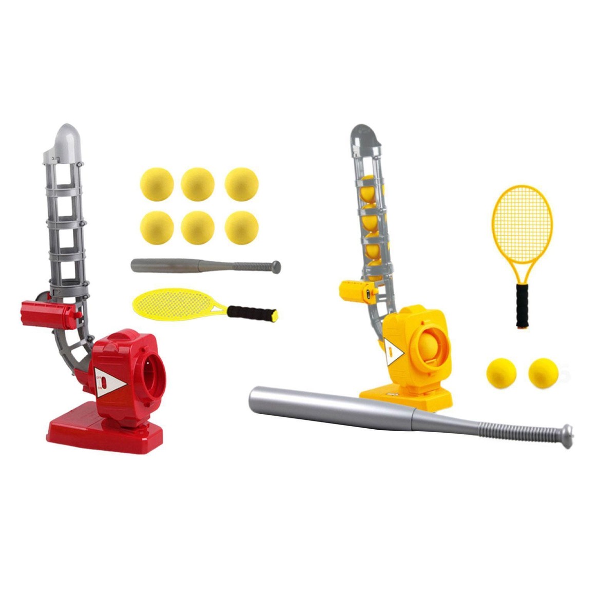 Automatic Baseball Pitching Machine Ball Launcher Outdoor Toy Set Outdoor Sports