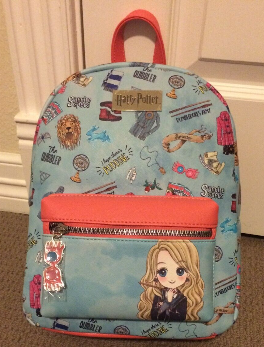 Bioworld Harry Potter Luna Lovegood Icons Mini Backpack Wizarding World Quibbler Bioworld Harry Potter - Luna Lovegood Icons Mini Backpack  main image 4