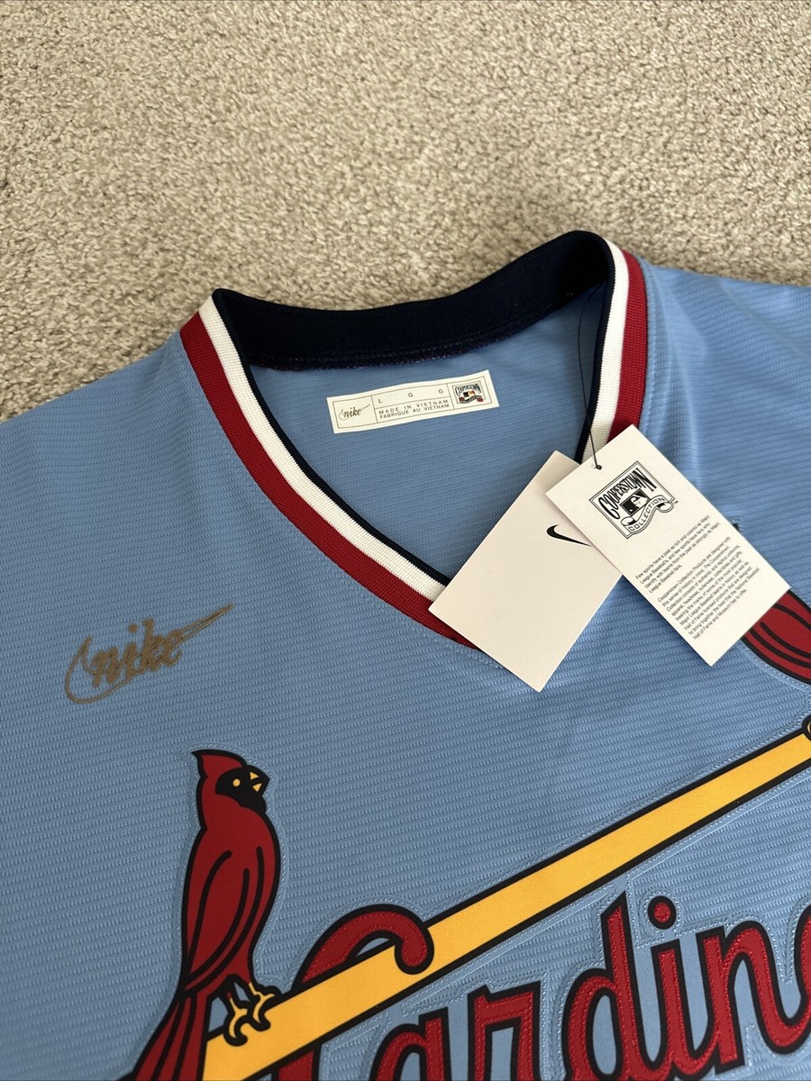 Nike Cooperstown Collection St. Louis Cardinals Jersey Mens L NWT