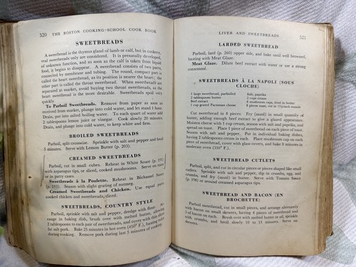 1936 Boston Cooking-School Cookbook by Fannie Farmer + Notes, Ads, Ephemera - Picture 13 of 20
