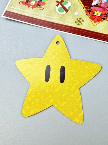 Nintendo Christmas Holiday Gift Wrapping Paper Sheet, Tag & Stickers Rare Promo - Picture 6 of 12