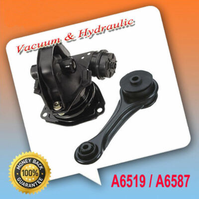 For 90-93 Honda Accord 2.2L Engine Motor Mount Automatic Set 2pcs 6587 6519 M203