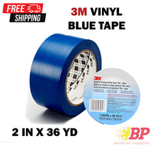 3M General Purpose Vinyl Tape 764 Blue 2 IN X...