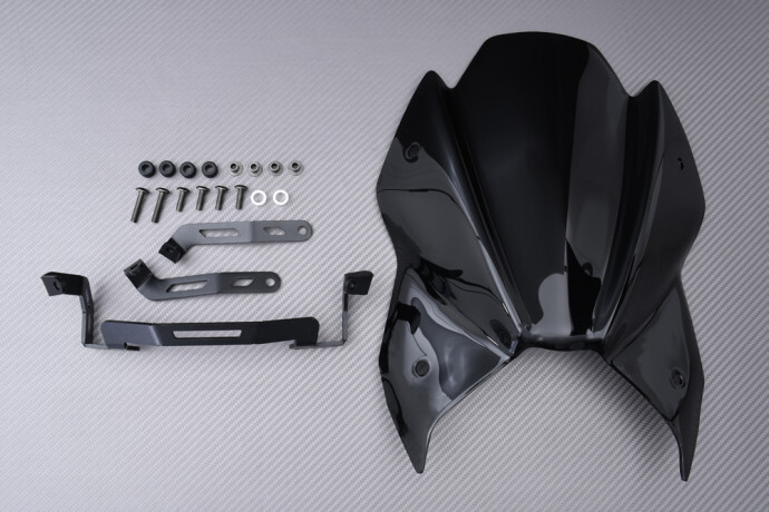 Pare-brise déviateur de vent noir pour SUZUKI GSX-S 1000 WEK0 2021-2025