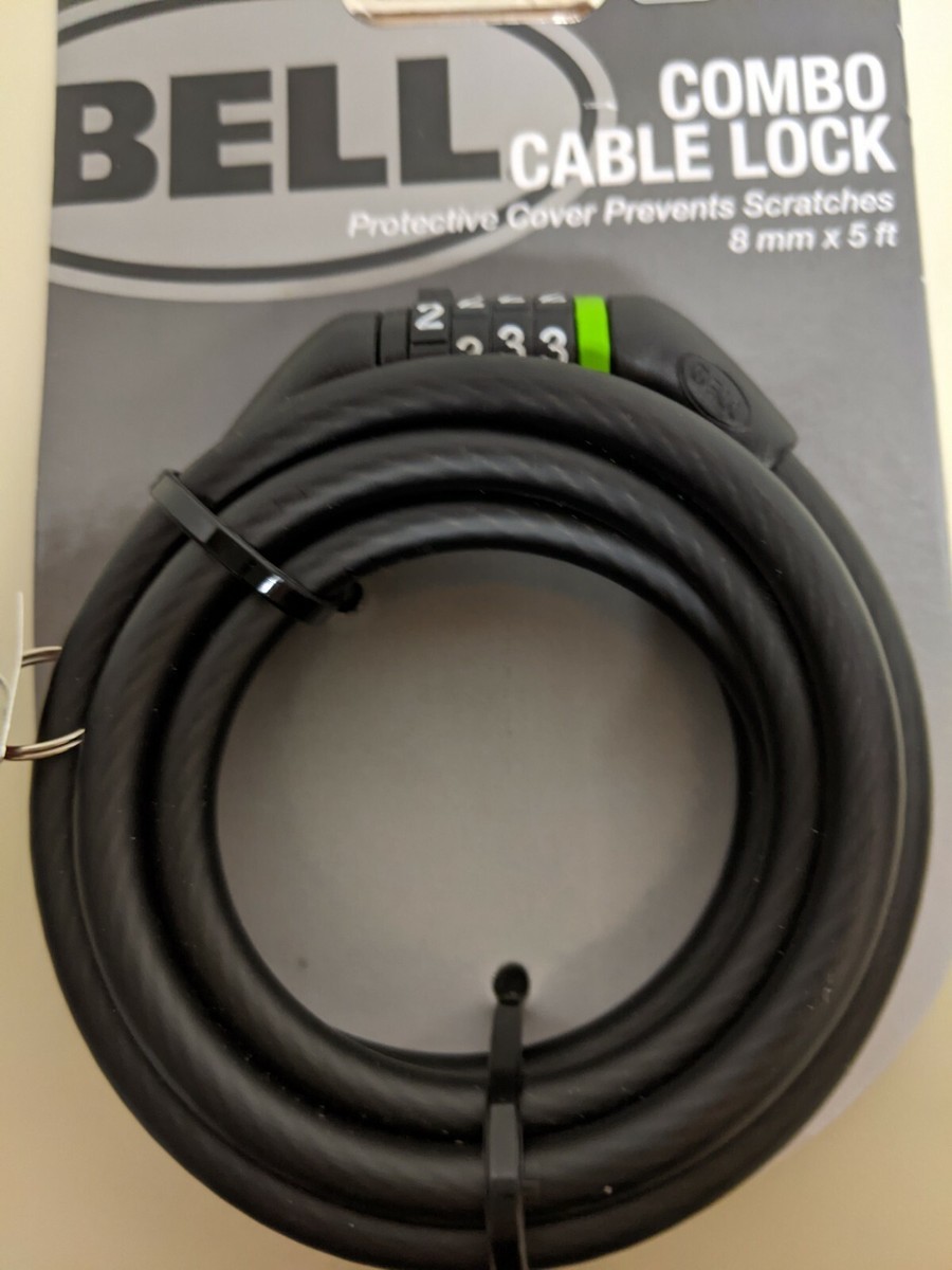 Bell Combo Cable Bike Lock - 8 mm x 5 ft | eBay