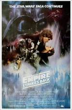 Star Wars: Episode V - Empire Strikes Back - Movie Poster (Style A) (27" X 40")