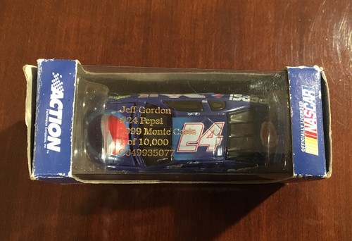 Jeff Gordan Pepsi 1/64 Diecast 1999 Monte Carlo Action Car 1 Of 10K Limited Ed - Picture 2 of 10