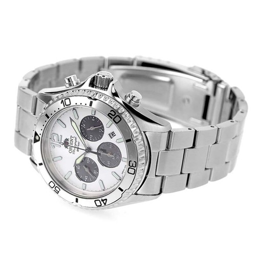 Orient Mako RN-TX0205S WWF Japan Collaboration Limited Panda Solar Men Watch NEW - 第 4/11 張圖片