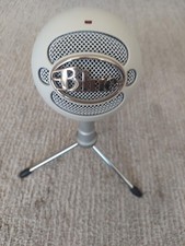 Logitech Blue Snowball iCE USB Microphone - White PC Mac Cable