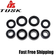 TUSK Front Wheel Hub Bearings Seals Yamaha Banshee Raptor 660 Blaster YFZ 450