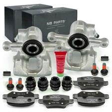 Bremssättel Bremszangen Bremsbeläge hinten für Mercedes-Benz A-Klasse W168