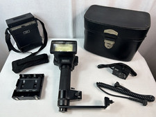 Vivitar 365 Flash, LVP-1 Battery Pack, Vari Sensor Lot - WORKS GREAT  