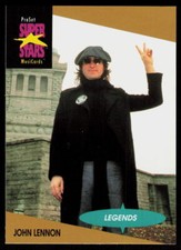 1991 Pro Set SuperStars MusiCards John Lennon #15 
