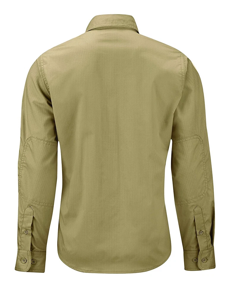 Camisa Propper para mujer cinética con tapeta con botones manga larga, caqui, talla 4XL Foto 2 de 4