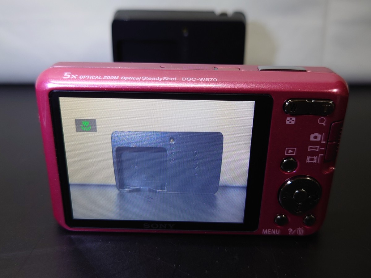 Sony Cyber-shot DSC-W570 Digital Camera 16.1MP Pink Japanese Sony Cyber-shot DSC-W570 Digital Camera 16.1MP Pink Japanese